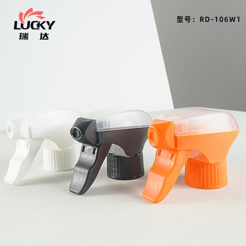 工厂批发28/400橙色塑料喷雾喷头 室内油污清洗与汽车美容的得力助手